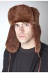 Canadian beaver fur hat, Russian style